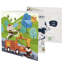 Hape: casse-tête de véhicules de sauvetage - 4 casse-têtes en 1, 9 à 20 pièces chacun, 12 carreaux de contes, pièces surdimensionnées, créer des scènes et créer des histoires, enfants de 3 ans et plus