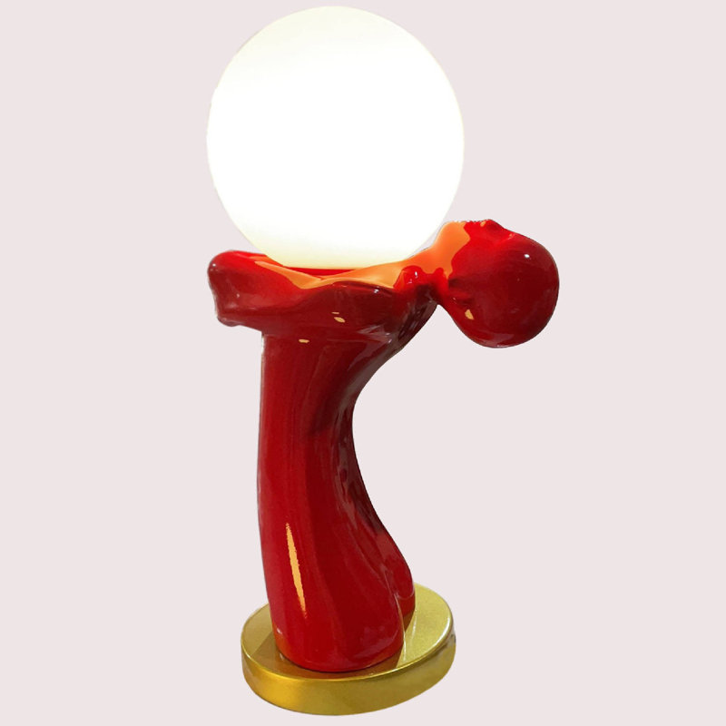 Lampe de fantaisie en résine Rossi