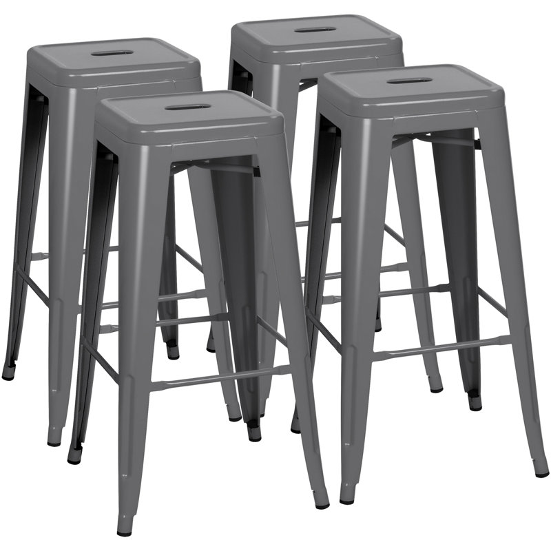 Tabouret de bar 30 po Lansing, Gris