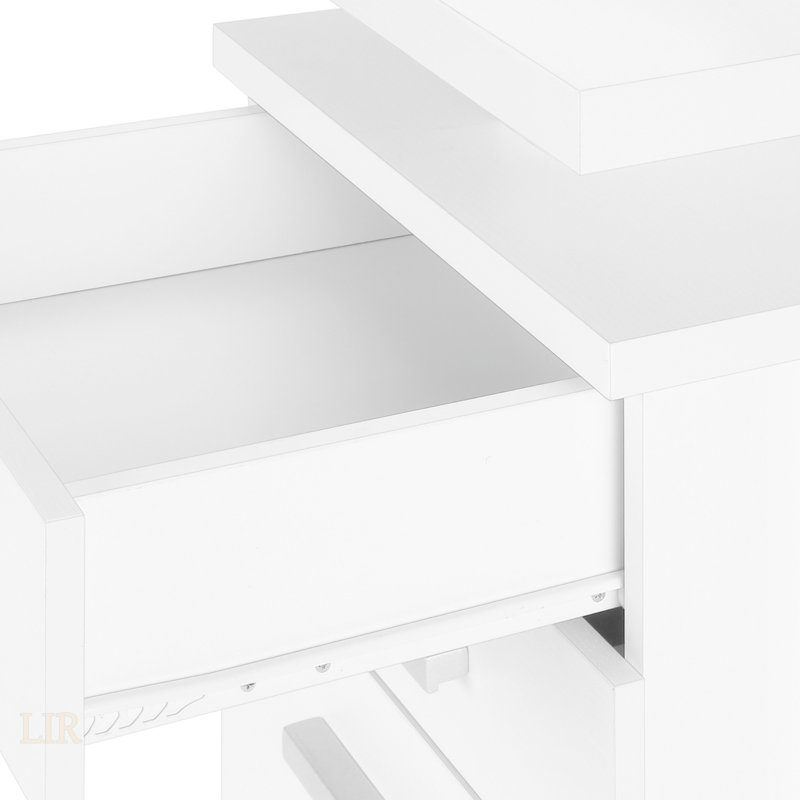 Winton Computer Desk, White