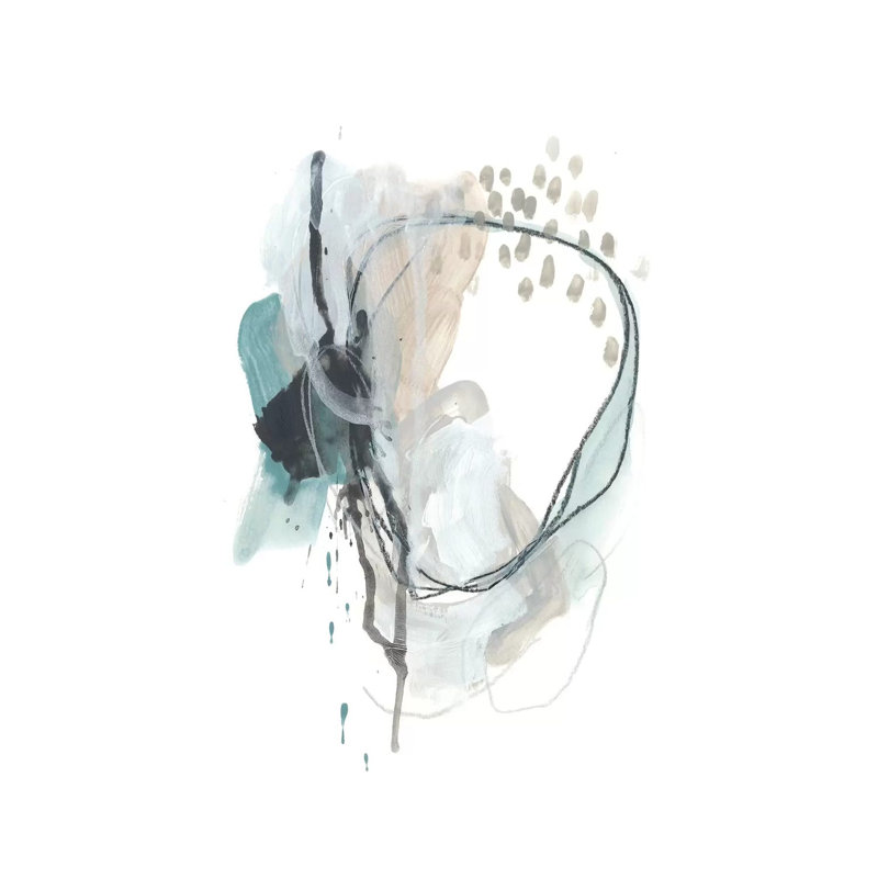 «Force Reaction I» par June Erica Vess, reproduction d'art sur toile tendue, H 26 po x l 18 po x 1,5 po
