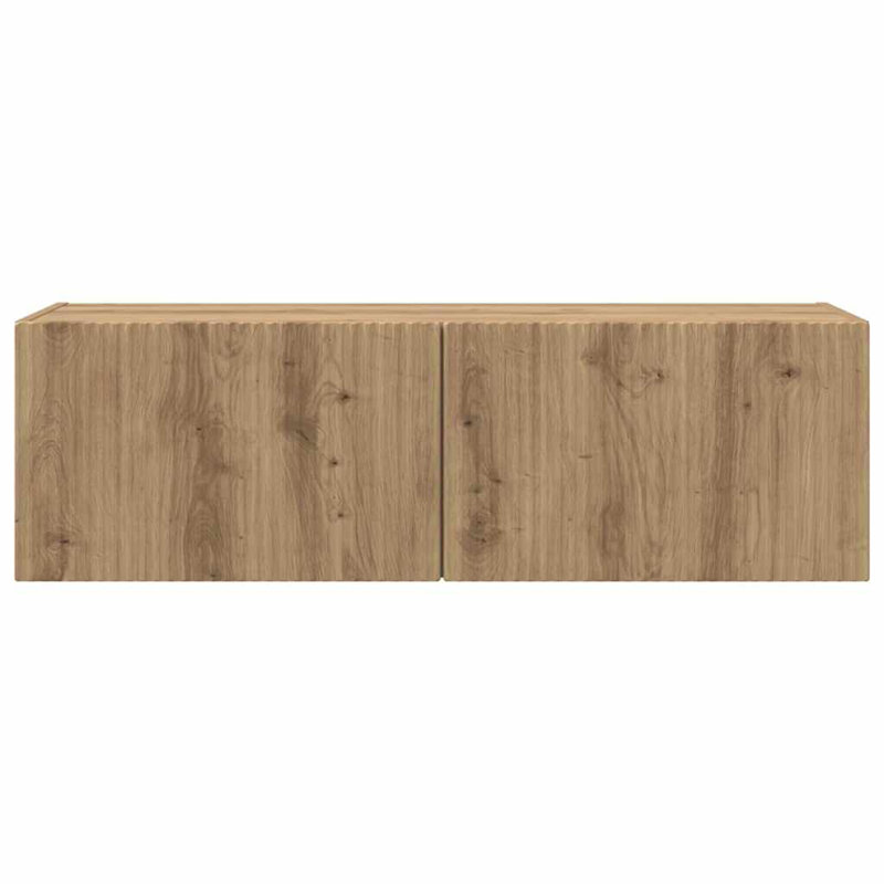 TV Stand, 29.5cm H x 98cm L x 31cm W, Artisian Oak