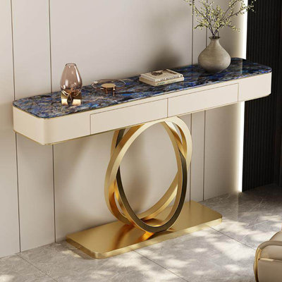 Console italienne de luxe à lumière minimaliste italienne