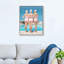 Pool Edge Canvas Fashion Print by Oliver Gal, Black Frame, 16 x 20-1151960552-1151960565