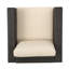 Chaise d'extérieur en osier