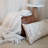 Cloud Knit Throw, Cream Throw Blanket For Couch or Bed, Soft Throw Blanket