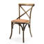 Arnulfo Cross Back Dining Chair, Hand-Finished Distressed Design, Stylish and Comfortable Seating for Any Room-29423219-123105669