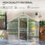 Bryent Polycarbonate Greenhouse with Rain Gutters, Large Walk-In-213121379