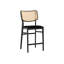 Creach Upholstered Stool with Solid Wood Frame