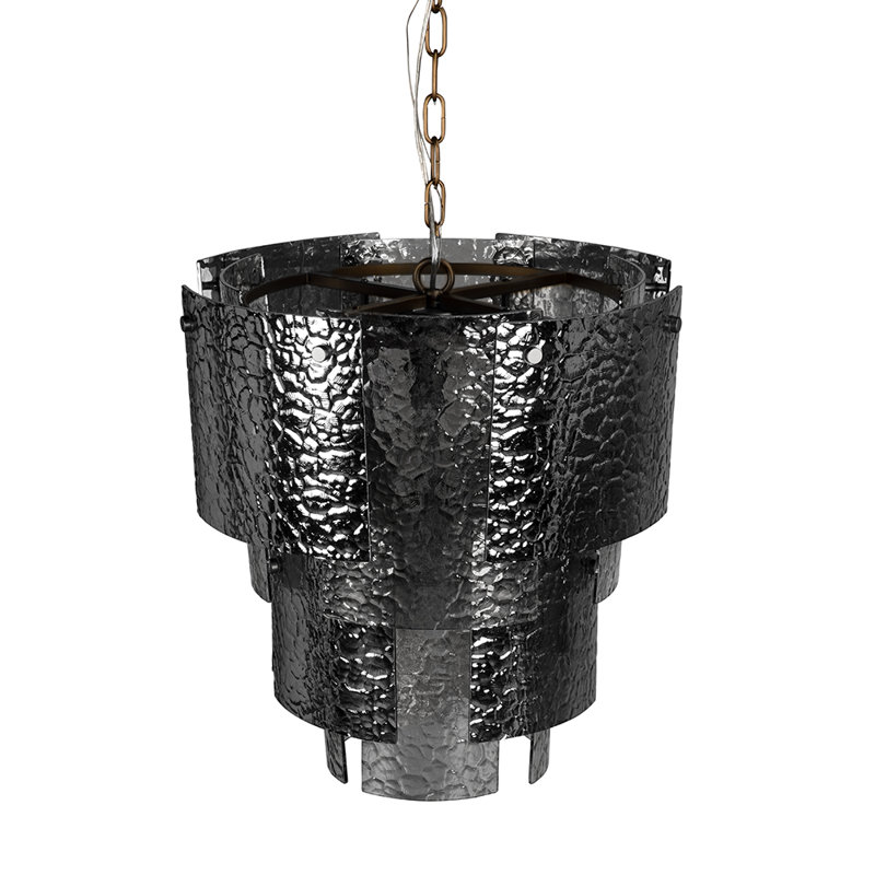 Cornelius Chandelier, 3 Tiers, 5 Lights, 20" H x 20" W x 20" D