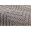 Tapis gris moderne moderne 6 pi 9 po x 7 pi Doris Leslie Blau