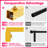 Over The Table Rod Stand with Clamps Adjustable-106542722