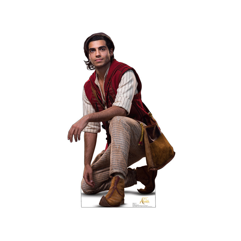 Life-Size Aladdin Disney Live Action Cardboard Stand-Up