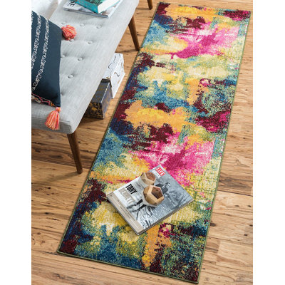 Rizer Washable Abstract Indoor Rug
