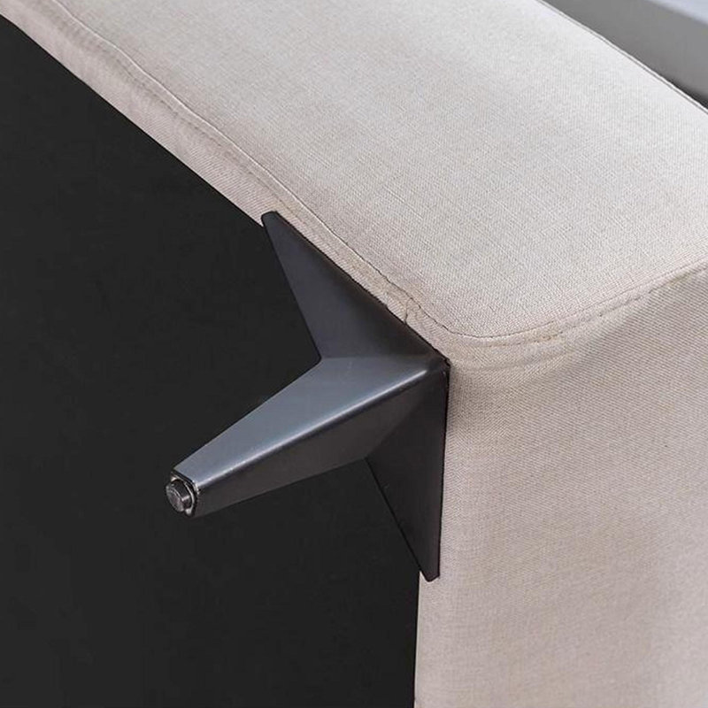 Simple chaise longue de loisir d'intérieur, Right Hand Facing, Beige