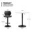Latika 2 - Person Pedestal Dining Set-34937065-34937064
