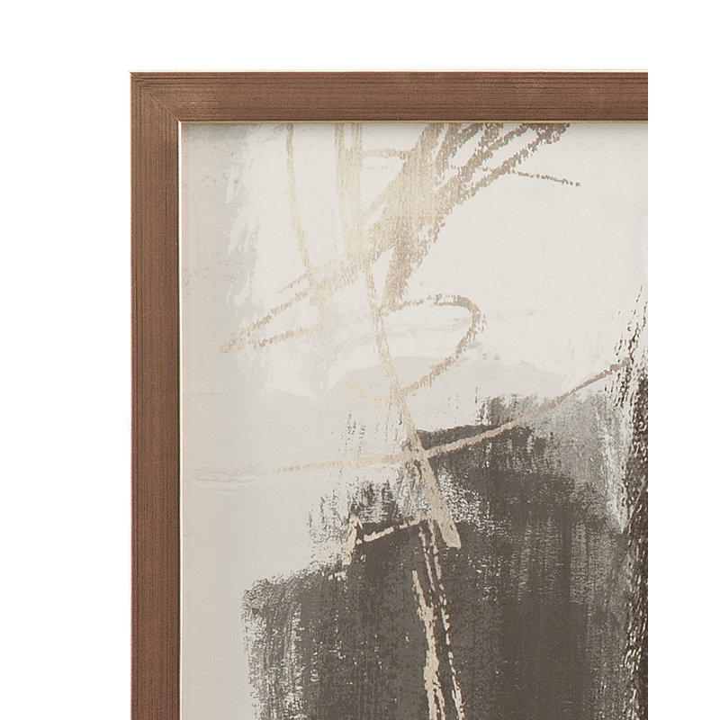 «Neutral Contrast Brush», reproduction encadrée