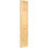 Porte standard coloniale à panneaux en bois massif non fini