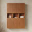 Armoire murale de salle de bain de 41 po, composée de 6 armoires avec portes, pouvant être utilisée individuellement ou en combinaison, convenant à la salle de bain, au salon et à la salle de lavage-850163254
