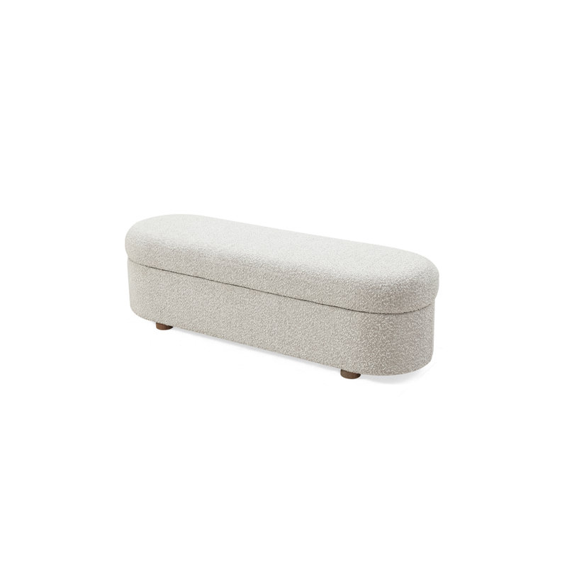 Banc de rangement rembourré Rihan