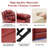 Home Theater Seating Manual Recliner Chair With LED Light Strip For Living Room,Bedroom-781382574
