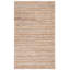 Tapis rayé en laine / jute / coton tissé à la main Kharley-1190400253
