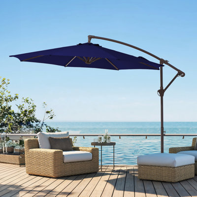 Cheryl-Ann 120'' Round Cantilever Umbrella