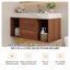Ensemble de meuble-lavabo flottant 39,4 po Mid-Century