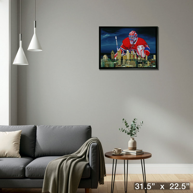 Toile encadrée «Carey Price» 20 x 29