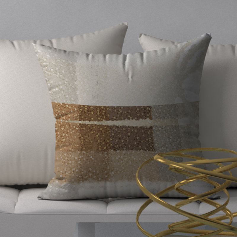 Housse de coussin décorative carrée/insert delicious, 20 po X 20 po
