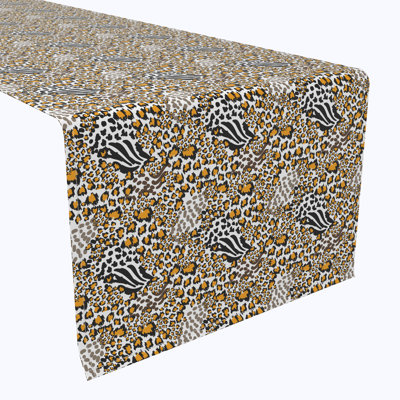 Hawa Leopard Skin Table Runner