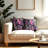 Floral Throw Pillow with Insert for Couch Sofa Bed – Decorative Accent Cushion for Home & Christmas Décor Gift