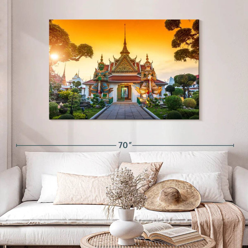 Adella Wat Arun Gate, 32" H x 48" W
