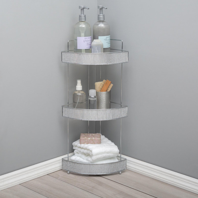 Espanola Metal Freestanding Bathroom Shelves