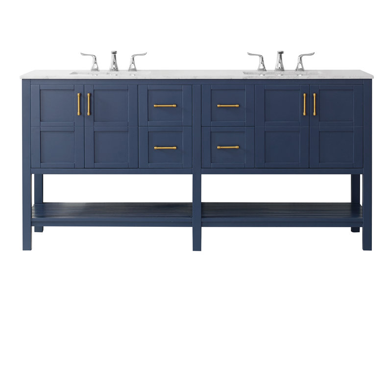 Ensemble de meuble-lavabo double 72 po Eita