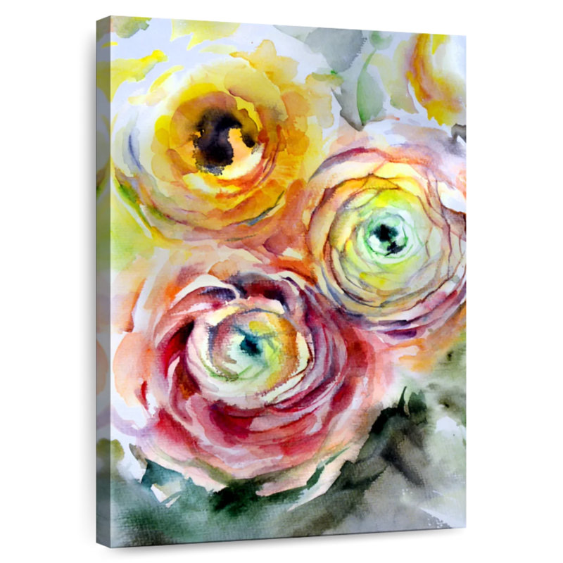 Fleurs Harnek, H 45 po x l 30 po