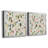 Popcorn Ceiling I - Matted and Framed Under Acrylic Glass, Set of 2, Large Living Room Wall Art-913152568-913152566-915828261
