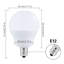 Ampoule à DEL à intensité variable de 6 watts (équivalent à 60 watts) G45 à DEL, blanc chaud (3000K) / culot candélabre