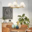 Plafonnier lustre 6 lumières Hunter Celestial Valley-114532203