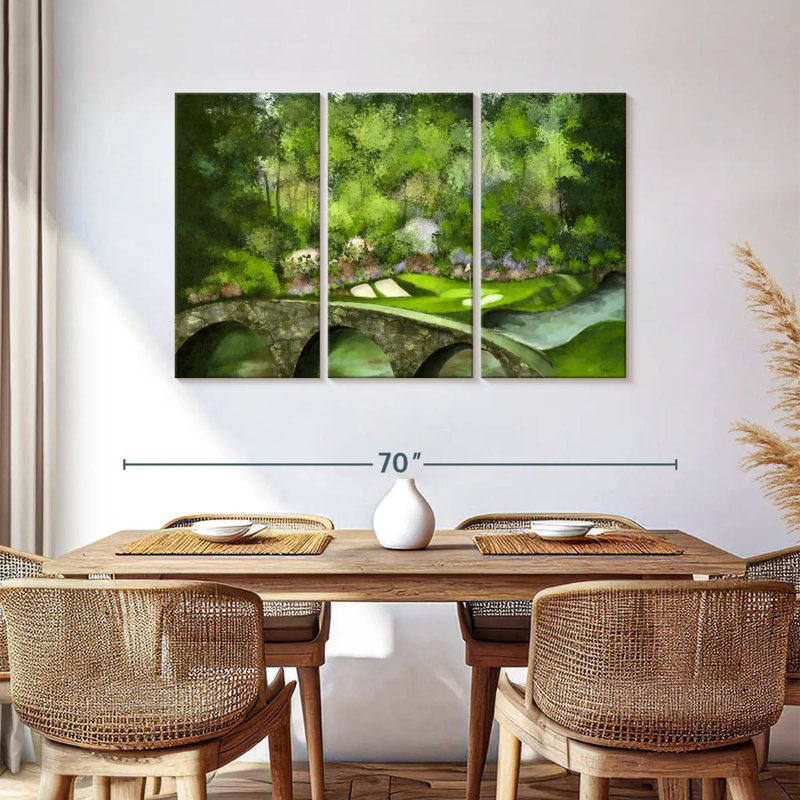 Sireci Amen Corner, 36" H x 57" W