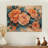 Roses Dream Fragments Kinetic Art I - Roses Wood Wall Art - On Natural Pine Wood-1207625880