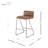 Amilynn Upholstered Counter Stool with Metal Frame-103673828