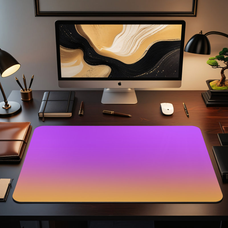 Polyester Desk Pad, 23.6x13.8