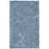 Tapis bleu clair touffeté à la main Assar