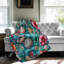 Seafaring Florals - 1 Pièce Sherpa Premium - Reproduction d'art luxueuse-97402319