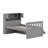 Brixley Bookcase Bed-1146543036