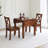 3-Piece Wood Frame Extendable Dining Table Set-335888965
