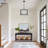 4 - Light 16 Inch Modern Dimmable Drum Chandelier With Fabric Lampshade And Removable Rods
