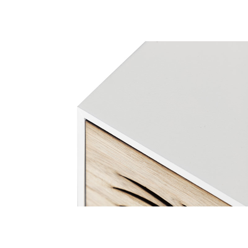Carving Jewellery Box, White/Natural