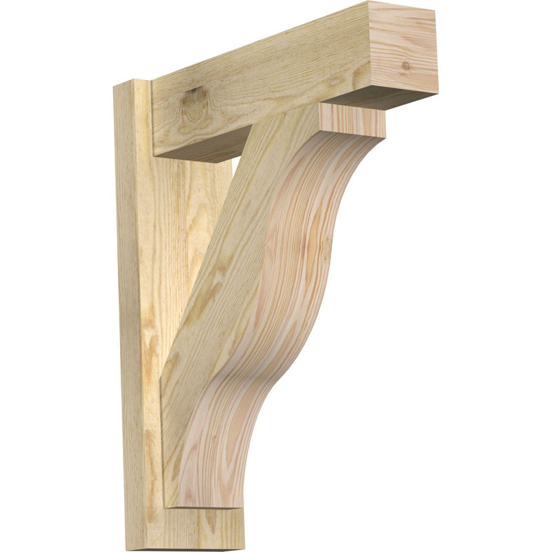 Jeu de blocs Funston, Sapin Douglas de 6 po (sciage brut), P 20 po x H 24 po